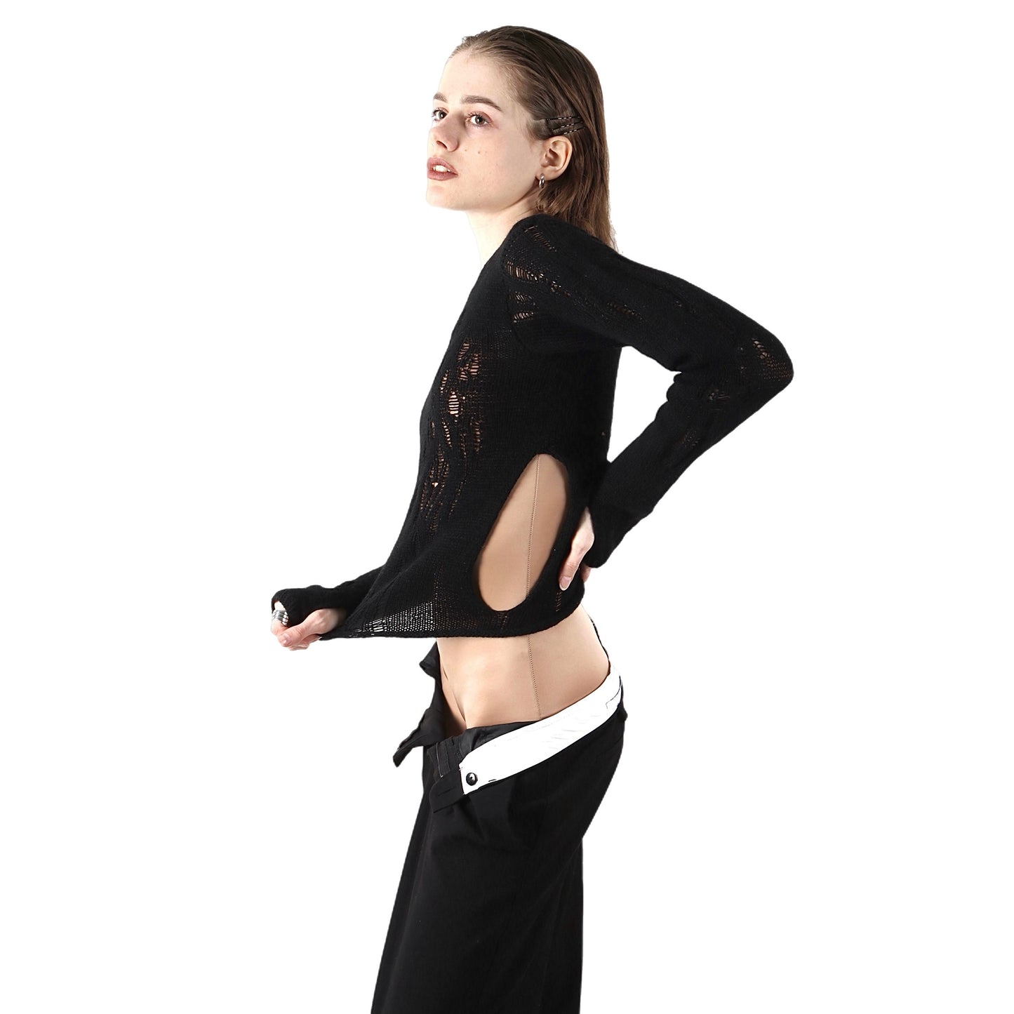 CIRCLE DESTROYED LONGSLEEVE