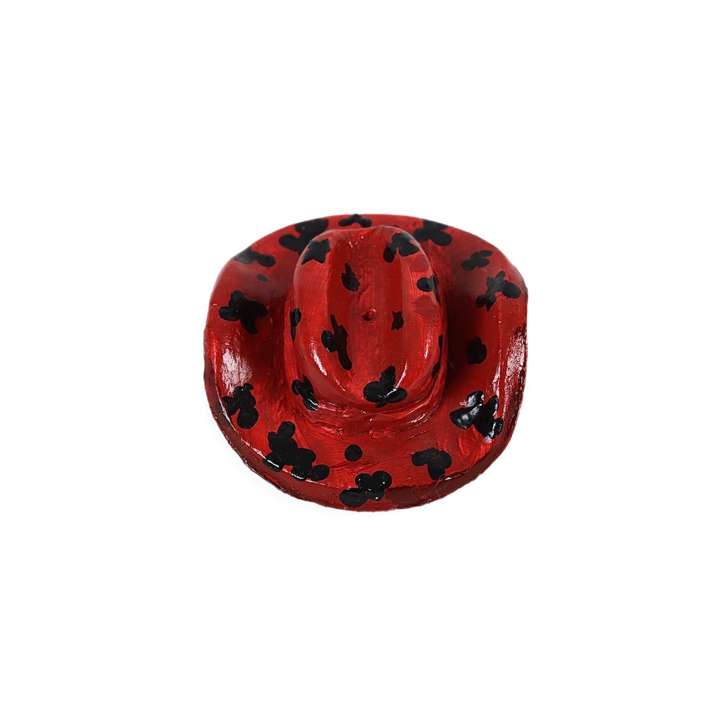 COWBOY RED HAT INCENSE HOLDER