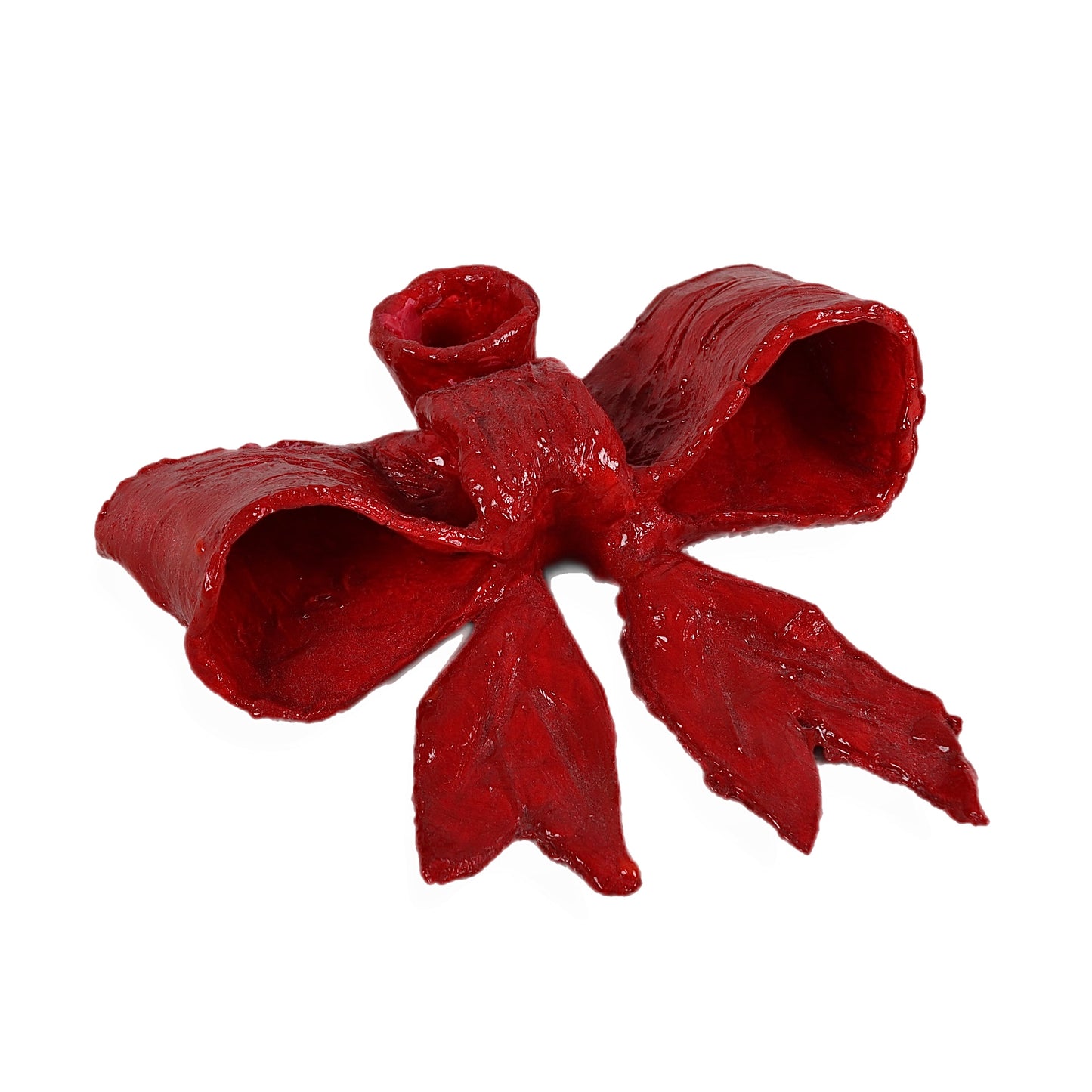 THE BOW CANDLE HOLDER