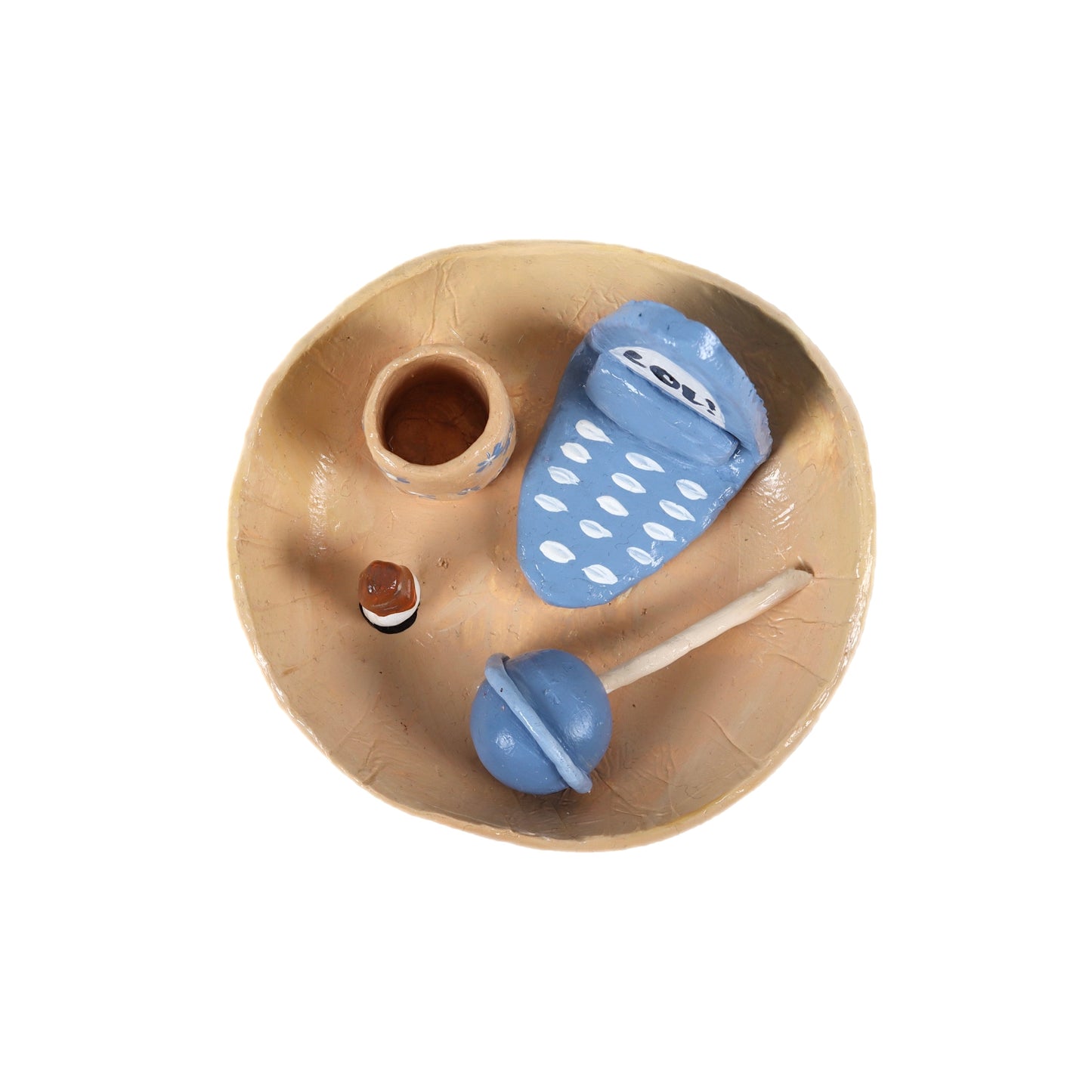 LOL-PHONE CANDLE HOLDER