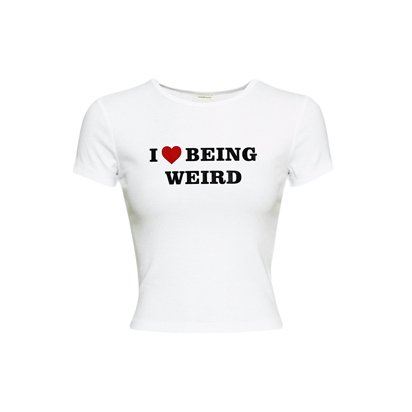 I ❤️ BEING WEIRD TEE