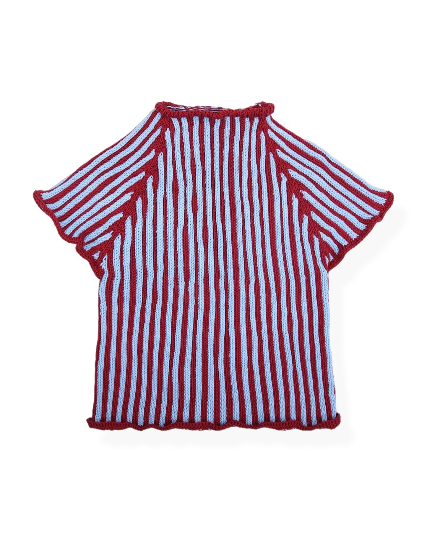 STRIPE VEST IN BLUE