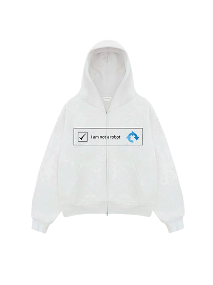 I'M NOT A ROBOT HOODIE