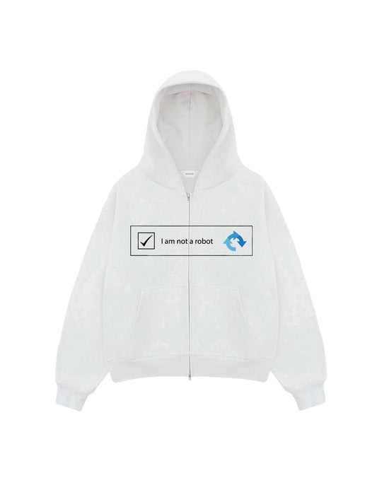 I'M NOT A ROBOT HOODIE